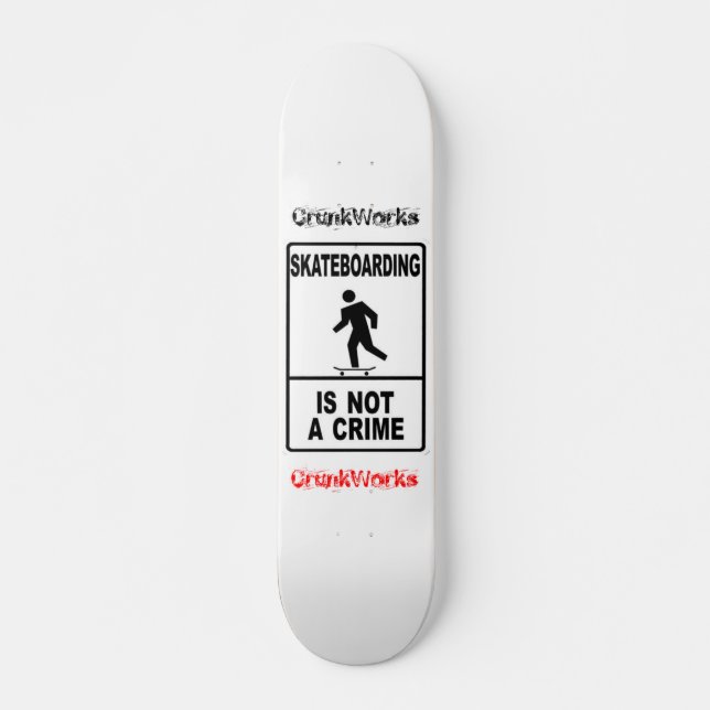 Skateboard CrunkWorks-Planches à roulettes (Devant)