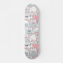 Cute Kawaii Chats avec Coeurs