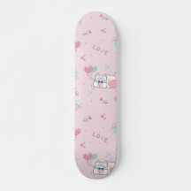Cute Kawaii Chats avec Coeurs