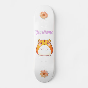 Skateboard Cute Kawaii Hamster Custom 