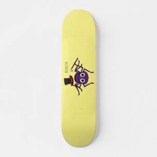 Skateboard Cute Spider dans le top a un dessin animé