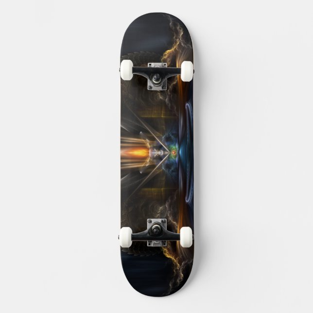 Skateboard Cyriteux, Le Temple De L'Orbe De Karinos (Recto)