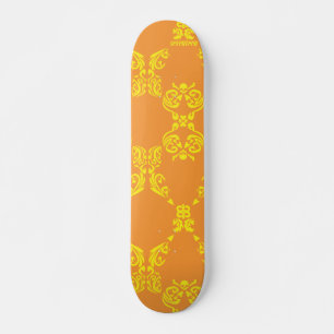 Skateboard Damas Orange-Jaune