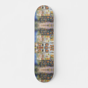 Skateboard Dangereusement Proche De L'Amusement