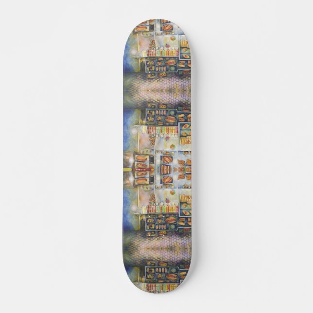 Skateboard Dangereusement Proche De L'Amusement (Devant)