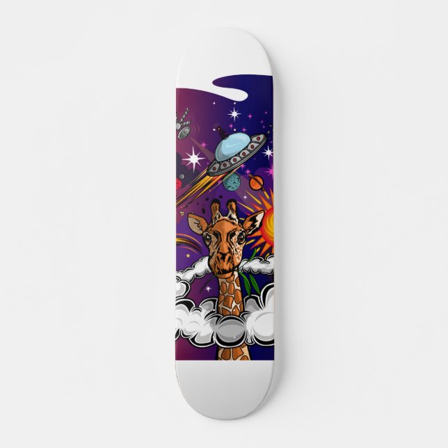 Skateboard Dans Les Étoiles (Devant)
