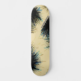 Skateboard Dans l'ombre de la couleur beige