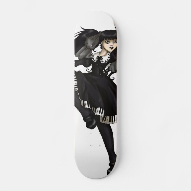 Skateboard Danse de piano (Recto)
