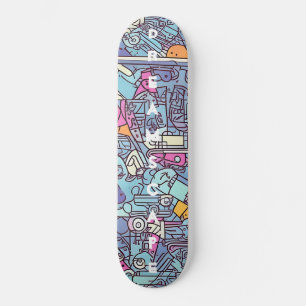 Skateboard d'aventure Dreamscape coloré