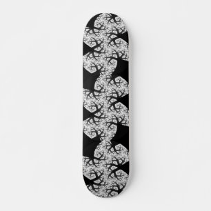 Skateboard de forêt hantée