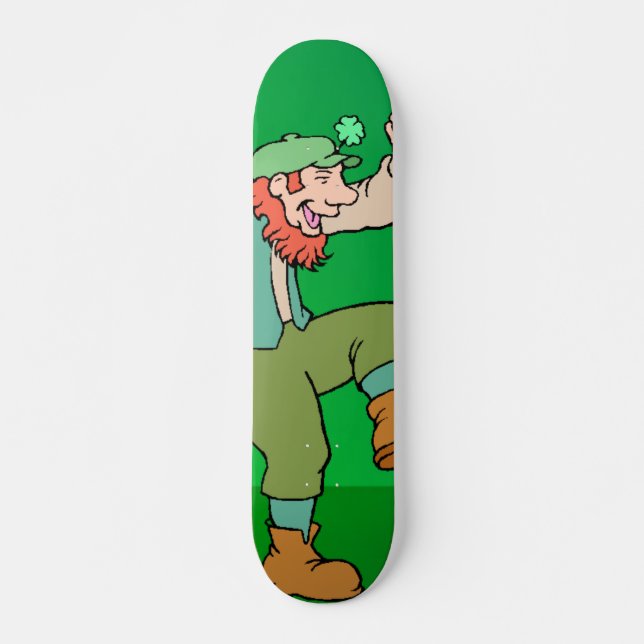 Skateboard de la Saint Patrick (Devant)