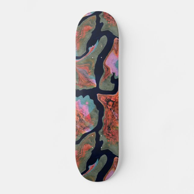 Skateboard De La Terre - Arbre De Gomme (Recto)