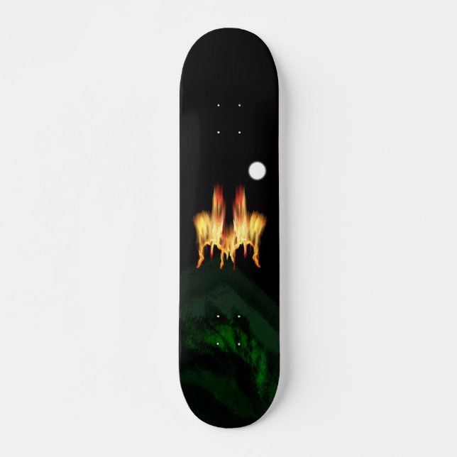 Skateboard de la volée d'incendie (Devant)