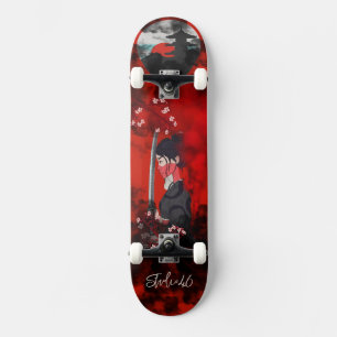 Skateboard de Samurai féminin