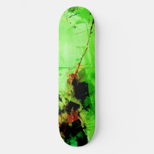 Skateboard Deck " Abstract green"