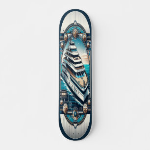 Skateboard "Deco Nautical Elegance Deck"