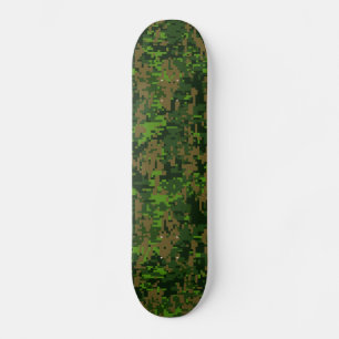 Skateboard Décor d'accent de camouflage de Digitals de style
