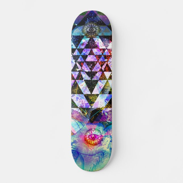 Skateboard Deer Yantra (Recto)