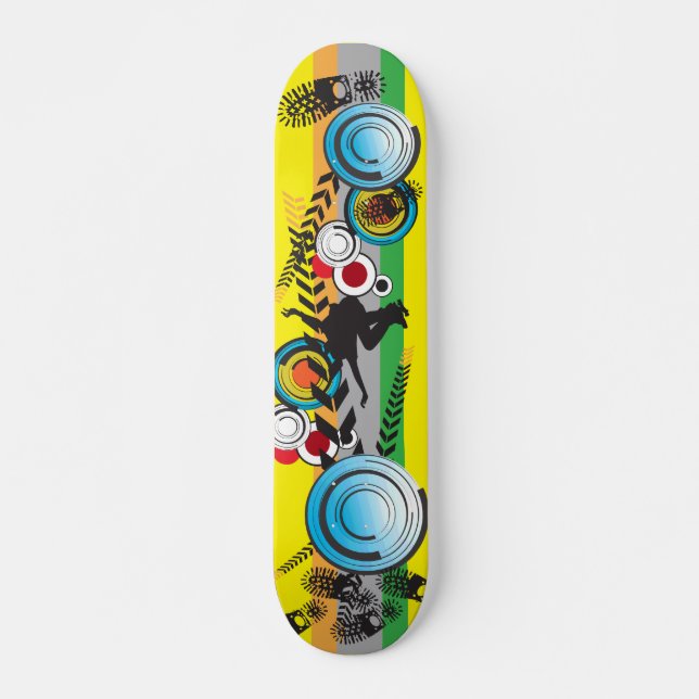 Skateboard Défibreur de rue (Devant)