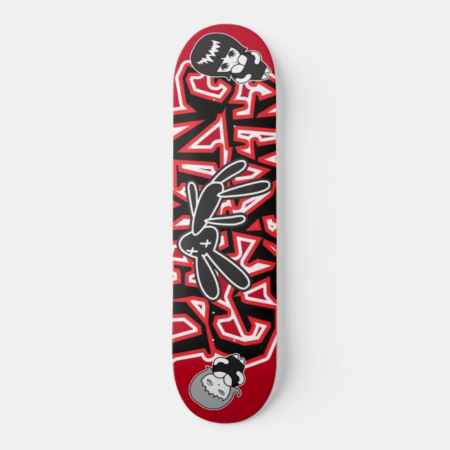 Skateboard Défier la princesse de la gravité (Recto)