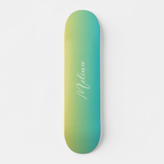 Skateboard dégradé nom personnalisé Skate