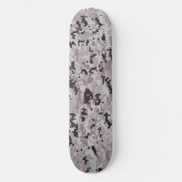 Skateboard Déguisement numérique – Motif de camouflage LG noi