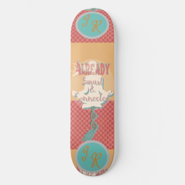 Skateboard Déjà intelligente et connectée - Initiale (Recto)