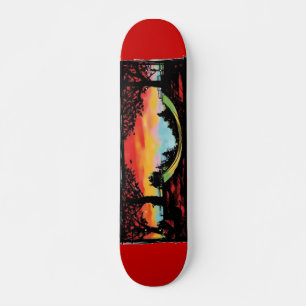 Skateboard Demi-tuyau et planche à roulettes