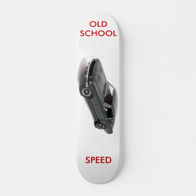 Skateboard Démons de vitesse de vieille école (Devant)