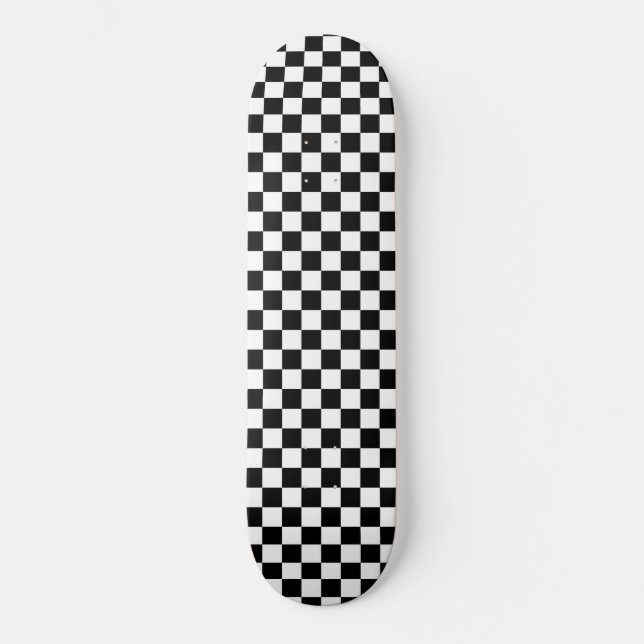 SKATEBOARD DENSE D'ÉCHECS (Recto)