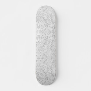 Skateboard Dentelle blanche tombante
