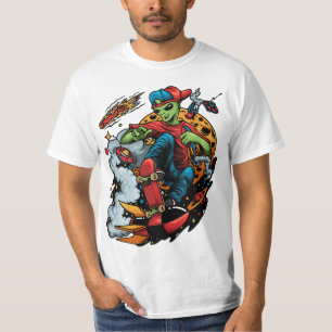 Skateboard der Galaxie T-Shirt