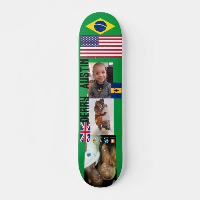 Skateboard DERRY AUSTIN 7 3/4" Planche De Patinage (Devant)