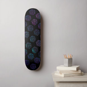 Skateboard Dés RPG   Nebula Imaginaire Retro Tabletop PnP Gam