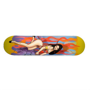 Skateboard des Teufel-Mädchen-2