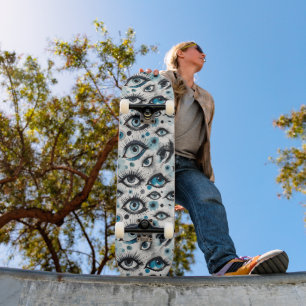 Skateboard Des yeux ! Tant de beaux yeux bleu turquoise
