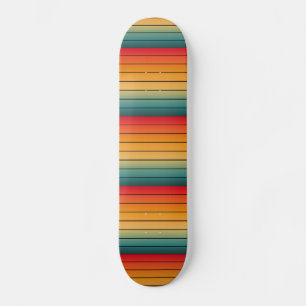 Skateboard design couleur coucher de soleil