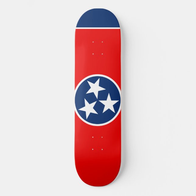 Skateboard Design du drapeau d'état du Tennessee (Recto)