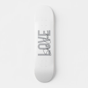 Skateboard Design moderne, simple, cool Love South Carolina
