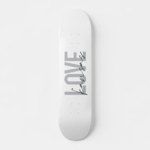 Skateboard Design simple, moderne, urbain, cool Love Kansas