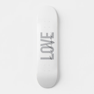 Skateboard Design simple, moderne, urbain, cool Love Michigan