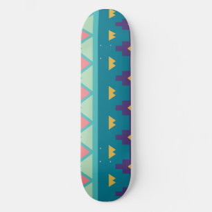 Skateboard Design tribal pastel