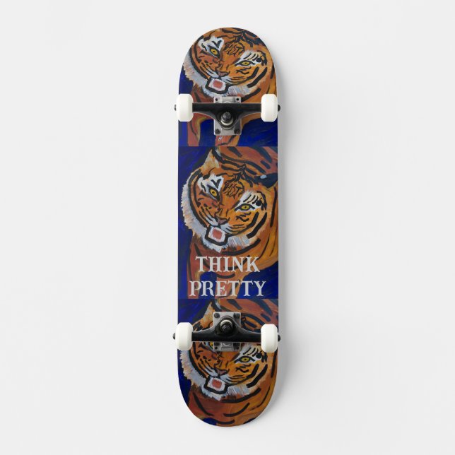 SKATEBOARD DESIGN VON KÜNSTLER PAULA REILLY (Vorderseite)