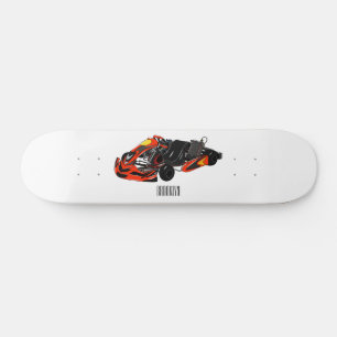 Skateboard dessin animé de Kart racing