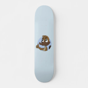 Skateboard Dessin animé d'ornithorynque qui donne un pouce le