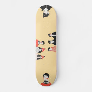 Skateboard Dessin moderne simple des jeunes cool