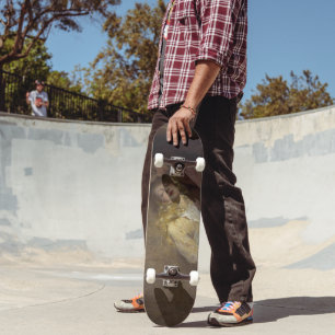 Skateboard Deux jeunes filles rentrant chez elles