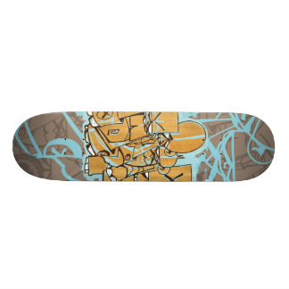 Skateboard Dezeinswell "Club de l'effroi"