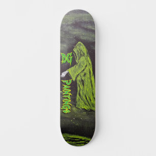 Skateboard DG Paintings Green Reaper