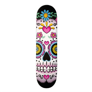 Skateboard Dia de los Muerto